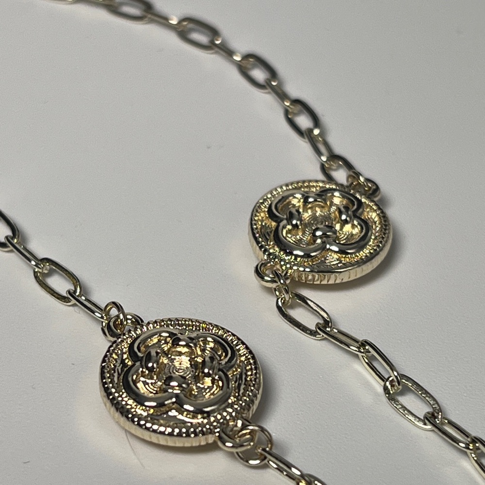 Statement Paperclip Chain Necklace - image 2